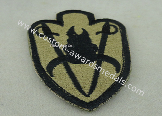 Sew On Handmade Custom Embroidery Patches For Clothes , Eco Friendly