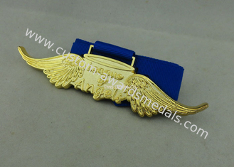 Awards Die Cast Medals , Customized Sport Medals UV Resistant 80*35 mm