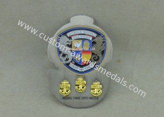 Zinc Alloy Die Casting Personalized Coins With Double Tones Plating