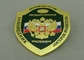 Imitation Hard Enamel Badges With Copper , Die Struck Army Customised Badges For Awards