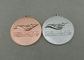 Multi Plating 3D Die Casting Sport Medals , Customized Awards Medals By Stamping