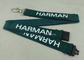 Customized Promotional Lanyard , Stain Lanyard Solid Color Printing