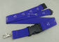 Factory Customized Sublimation Printing Promotional Lanyards , Polyester Material With Breakaway Buckle