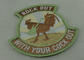 Binding Edge Woven Custom Embroidery Patches / Rock Out Patch Badges