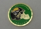 Diamond Cut Edge Jacksonville Jaguars Personalized Coins By Die Struck and Gold Plating
