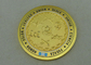 Valor Honor Personalized Coin , 3D By Zinc Alloy Die Casting And Gold Plating