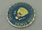 Double Tones Plating Custom Made Coins , Die Stamped Soft Enamel Copper President Coin